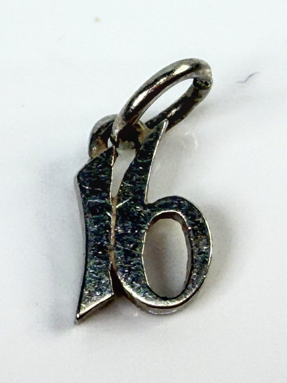 James Avery Retired Sterling Silver Number 16 Sweet Sixteen Charm JR2145